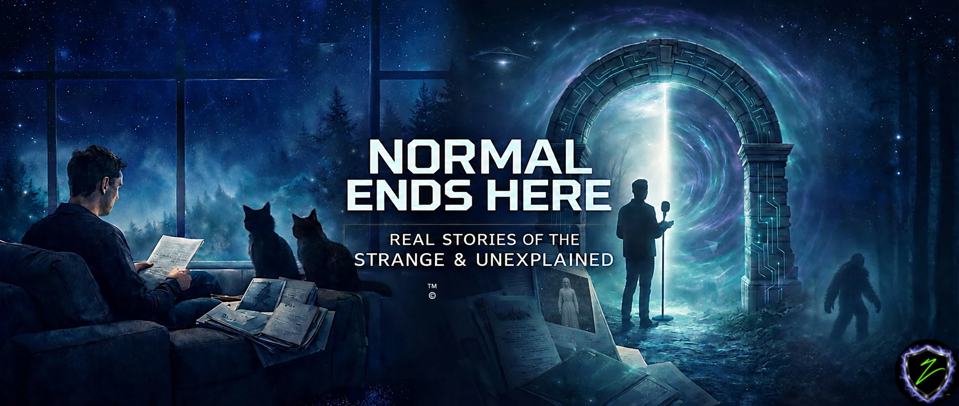 Normal Ends Here — Real Stories of the Strange & Unexplained